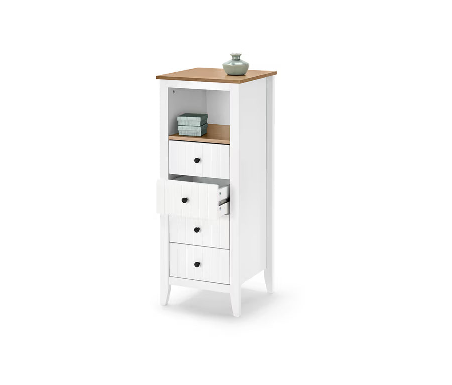 Comodă cu sertare TCHIBO, alb