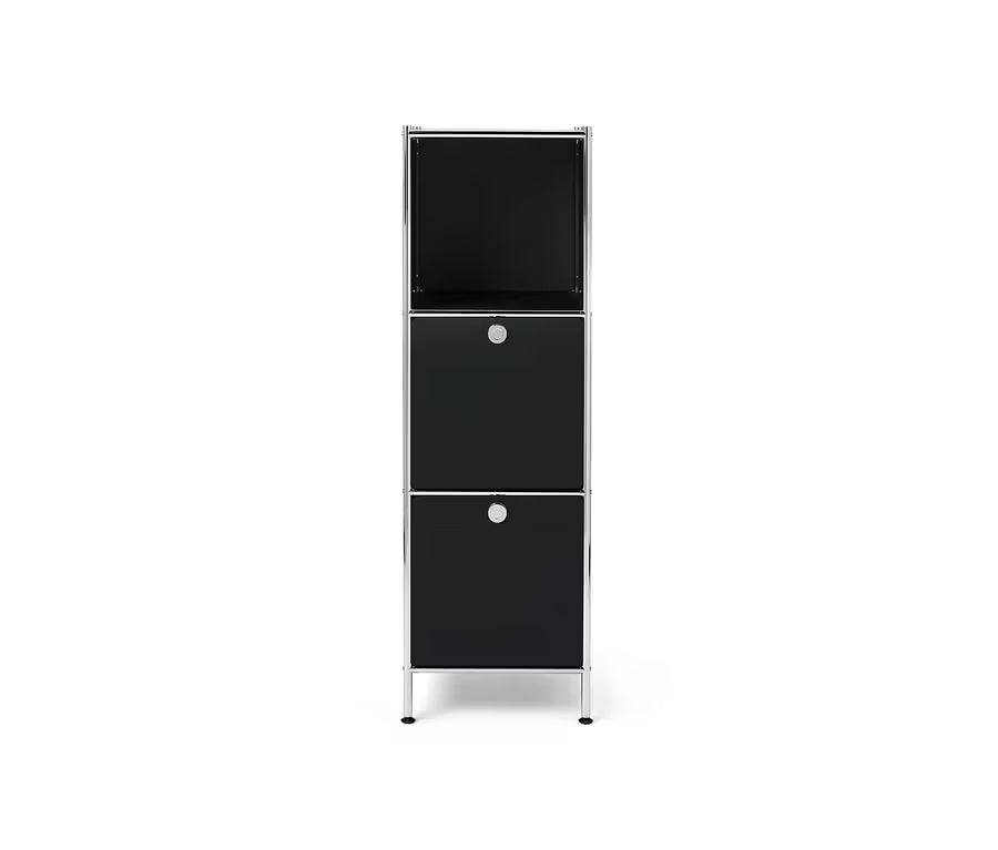Comodă metalică TCHIBO, negru