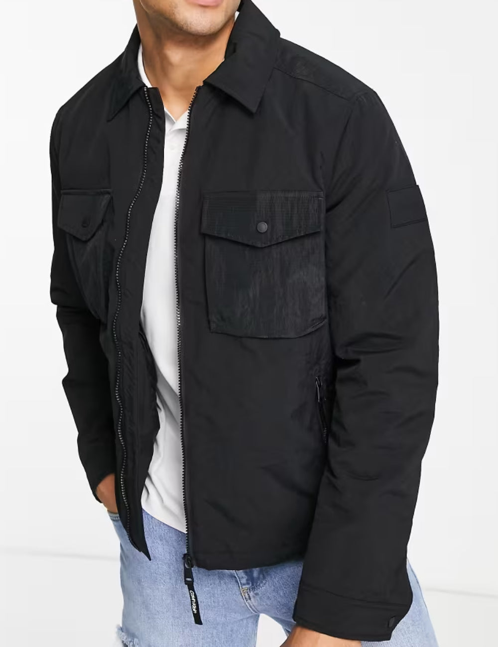 Calvin Klein kabát, fekete
