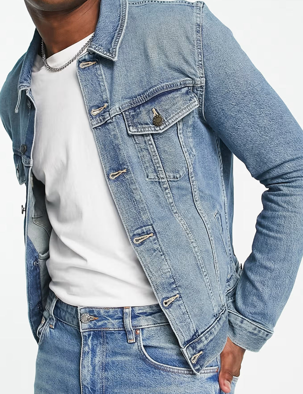ASOS farmerdzseki, kék