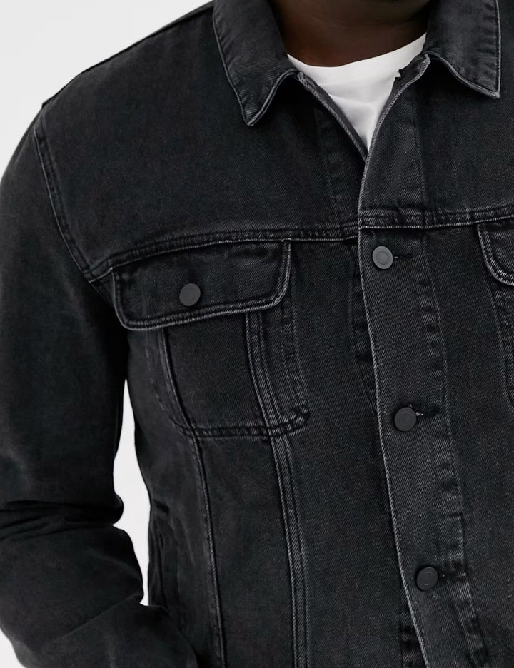 Jachetă De Blugi ASOS, negru