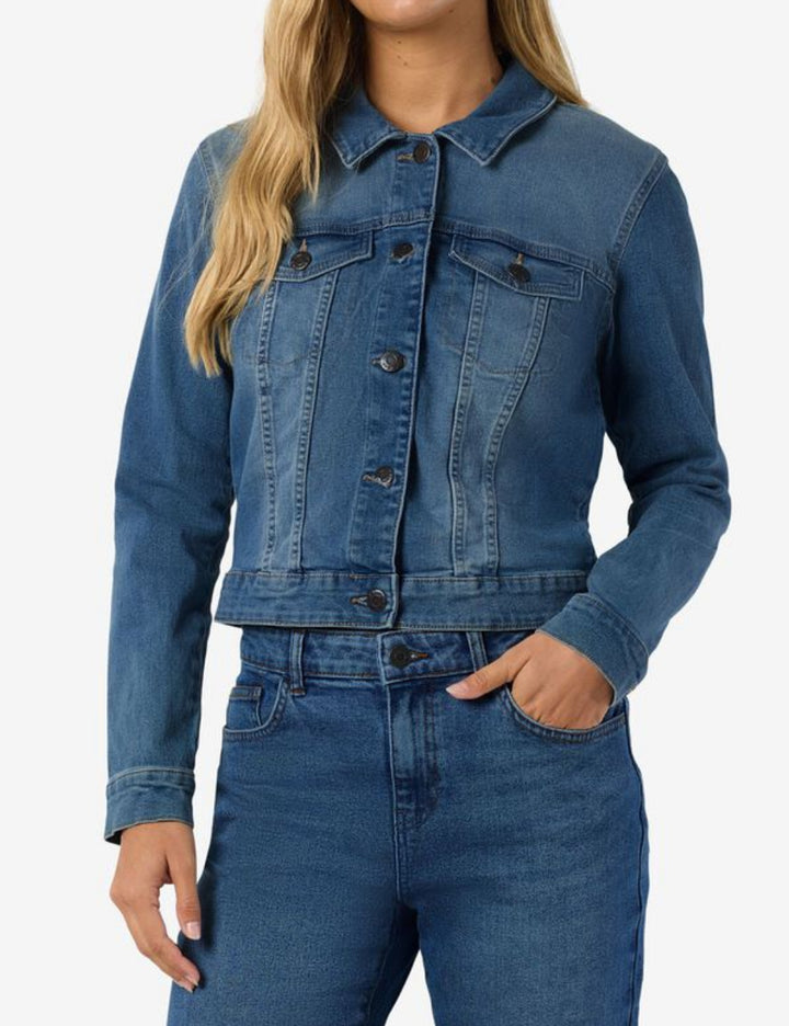 Noisy May Denim Jacket, Blue