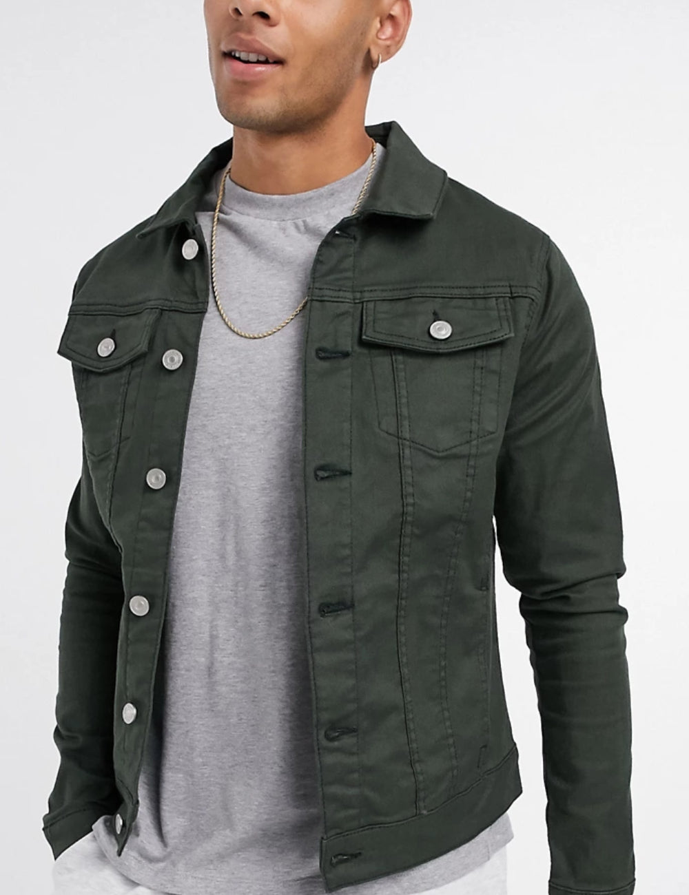 River Island farmerdzseki, zöld