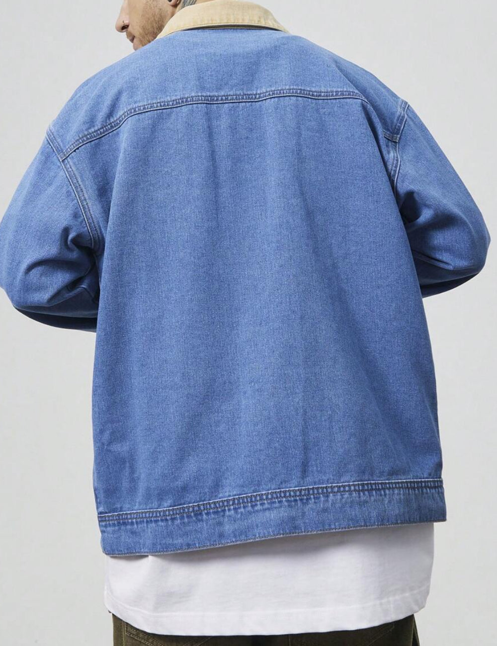 Shein MANFINITY Farmerdzseki, kék