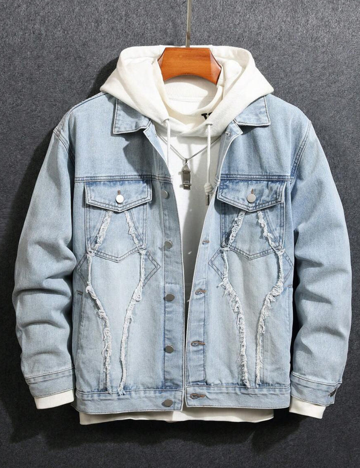 Shein MANFINITY Farmerdzseki, kék