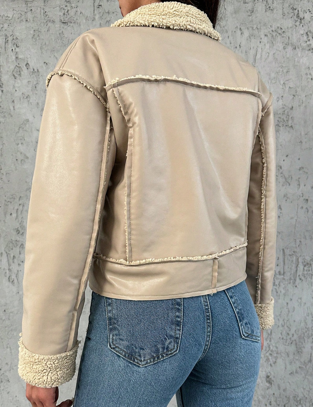 Shein Jacket, Beige