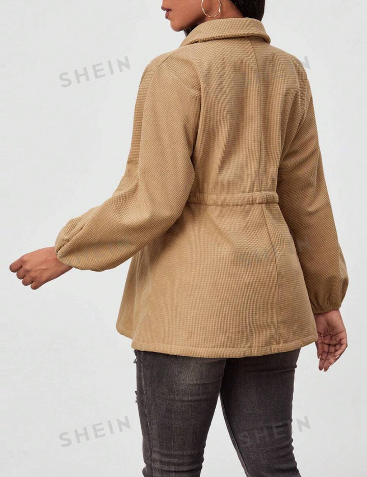 Shein jacket, brown