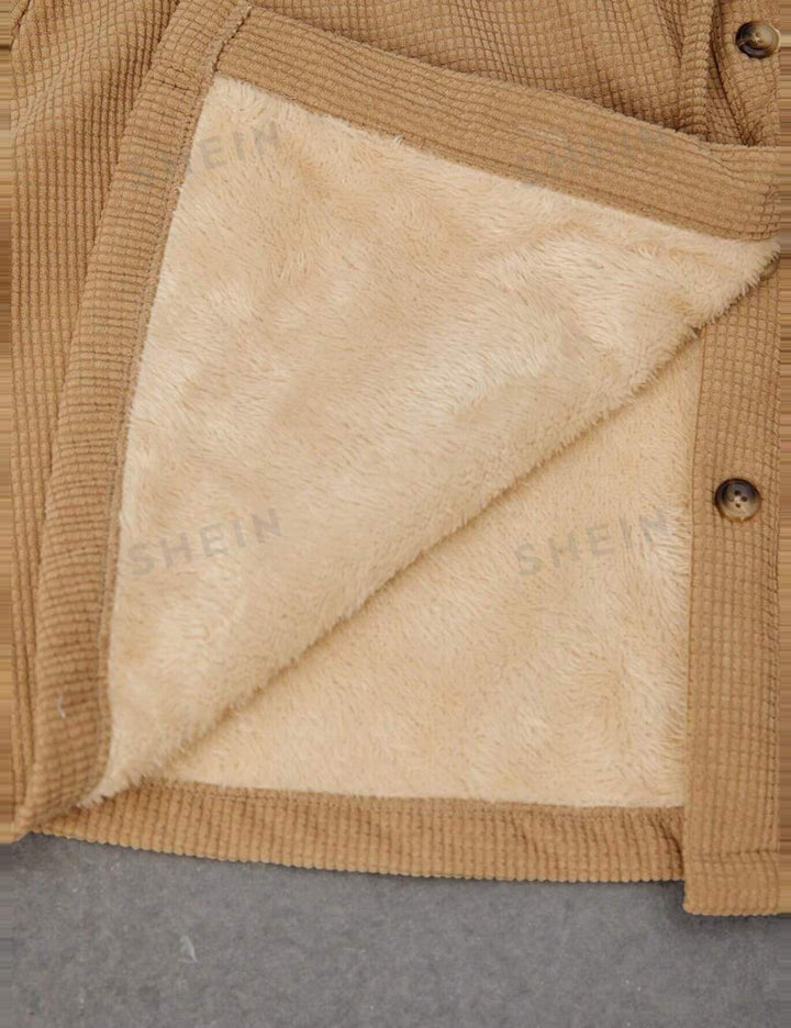 Shein jacket, brown