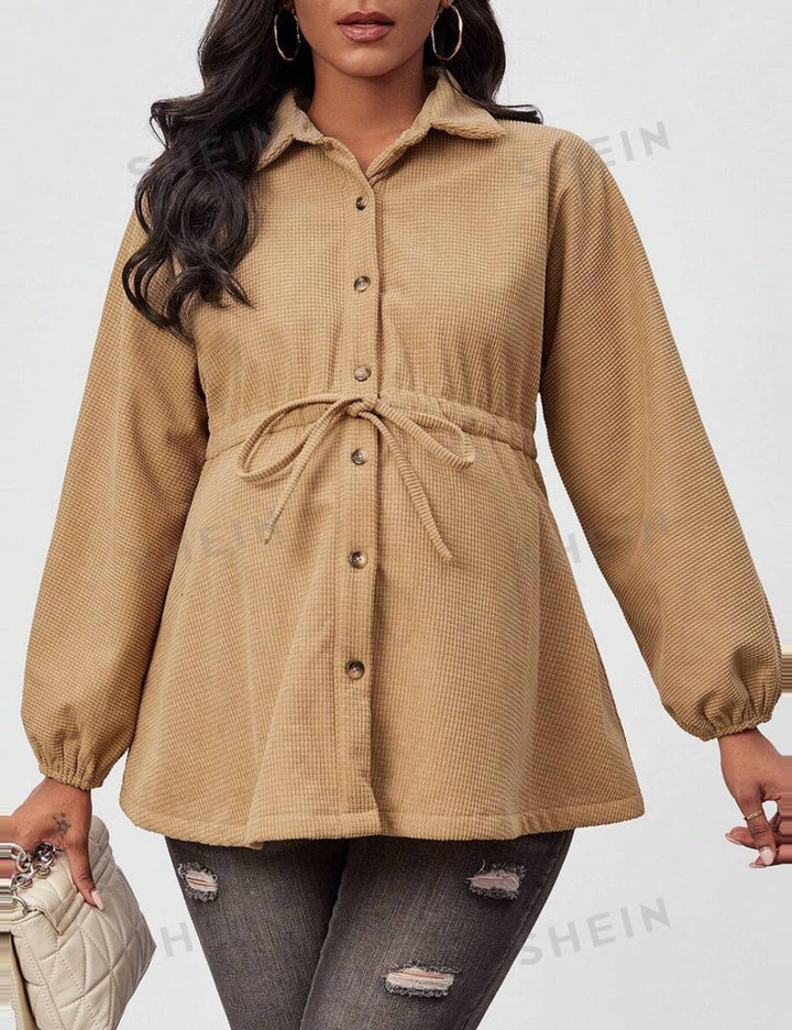 Shein jacket, brown