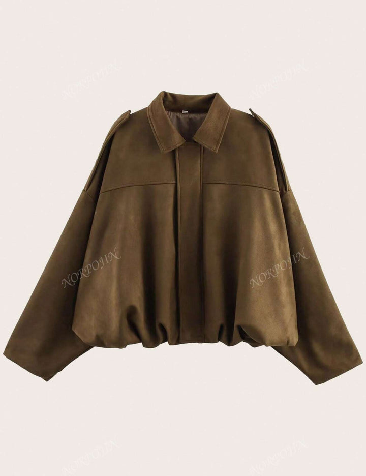 Shein jacket, brown