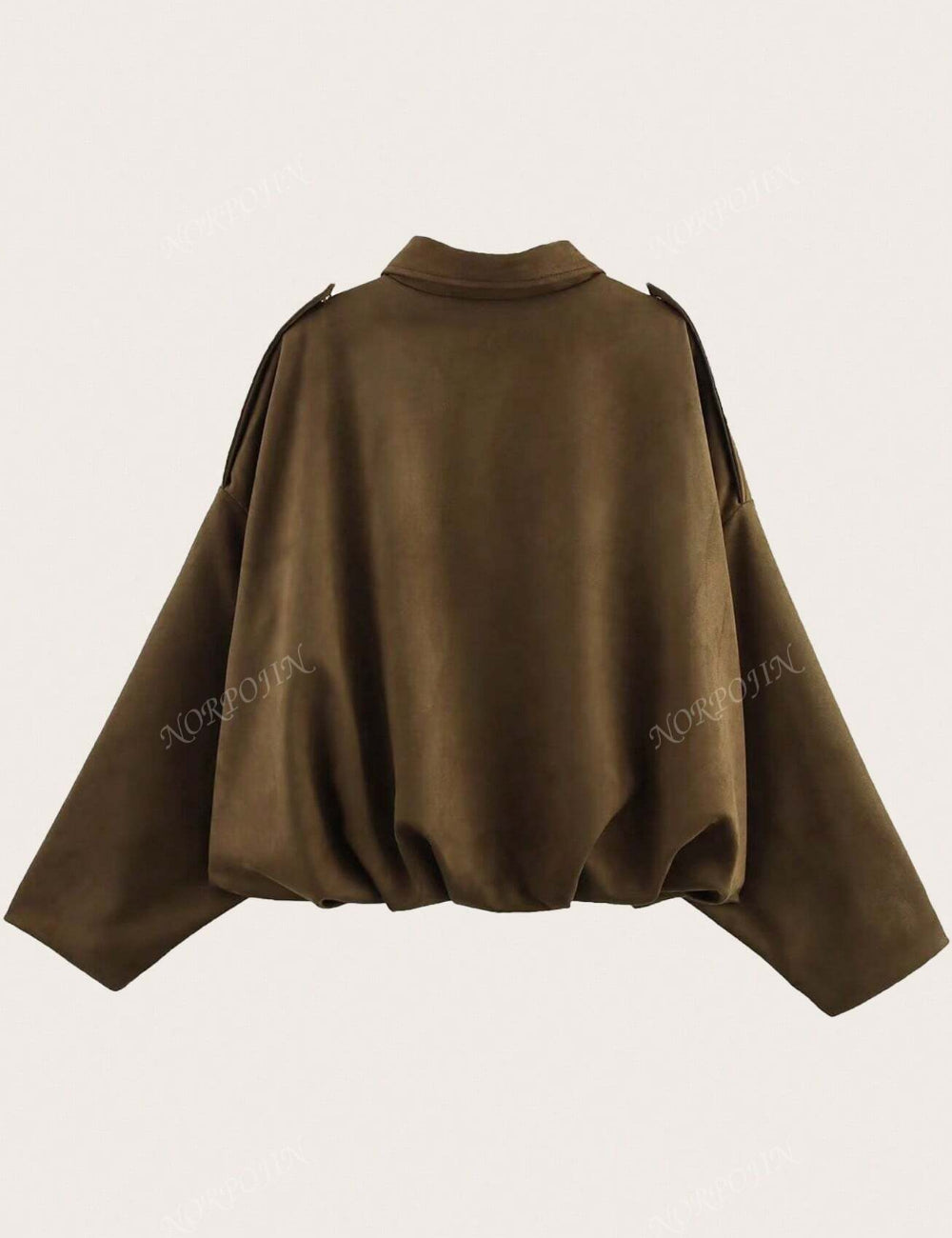 Shein jacket, brown