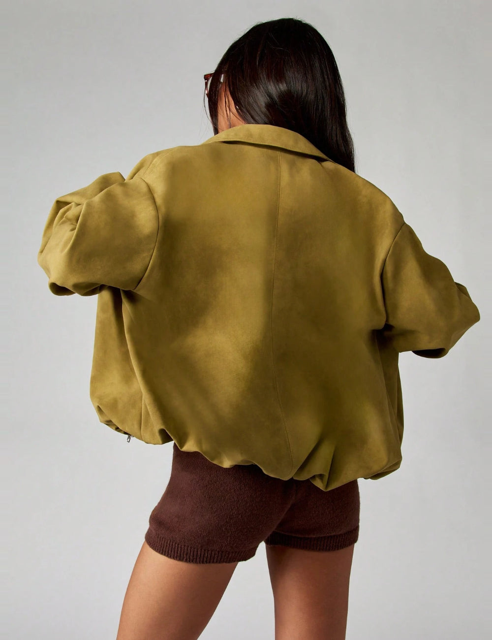Jachetă Shein Missguided, verde