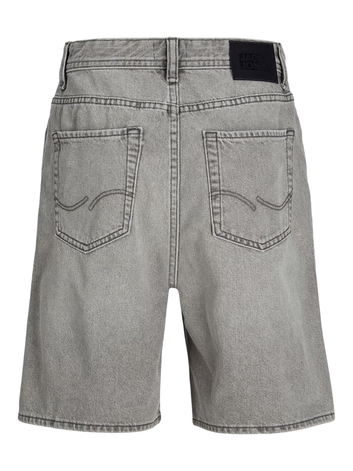 JACK&JONES szürke farmer rövidnadrág