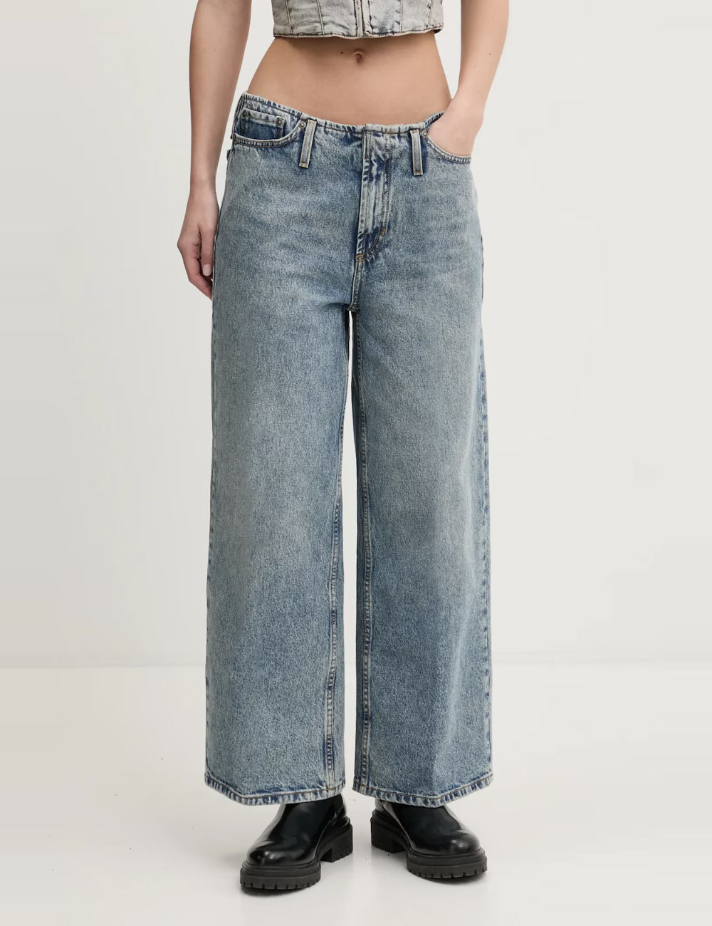 Jeans Hugo, albastru