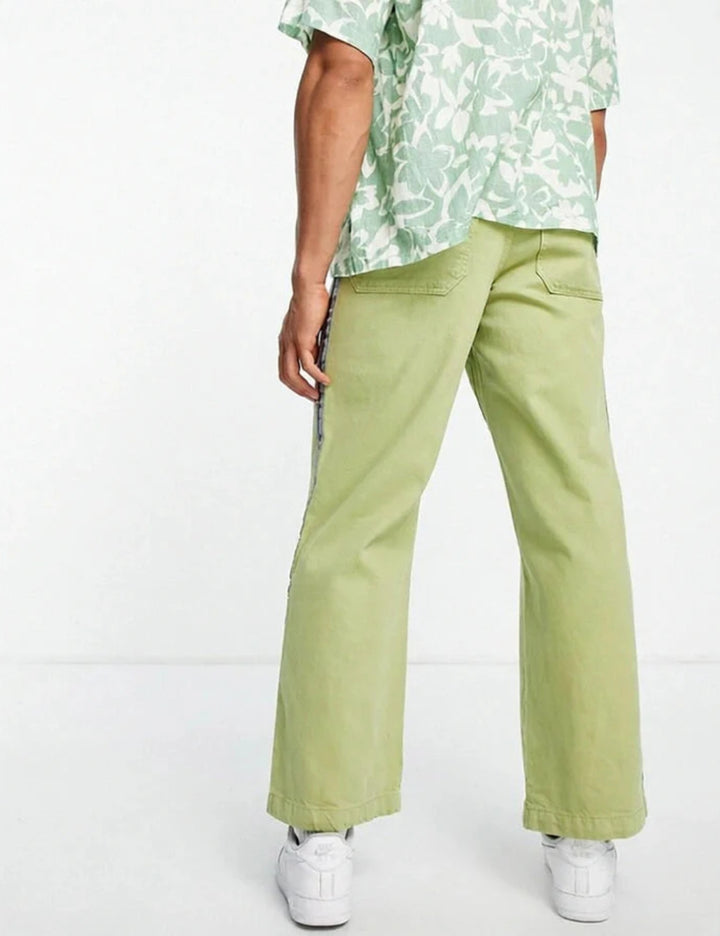Jeans Kickers, verde