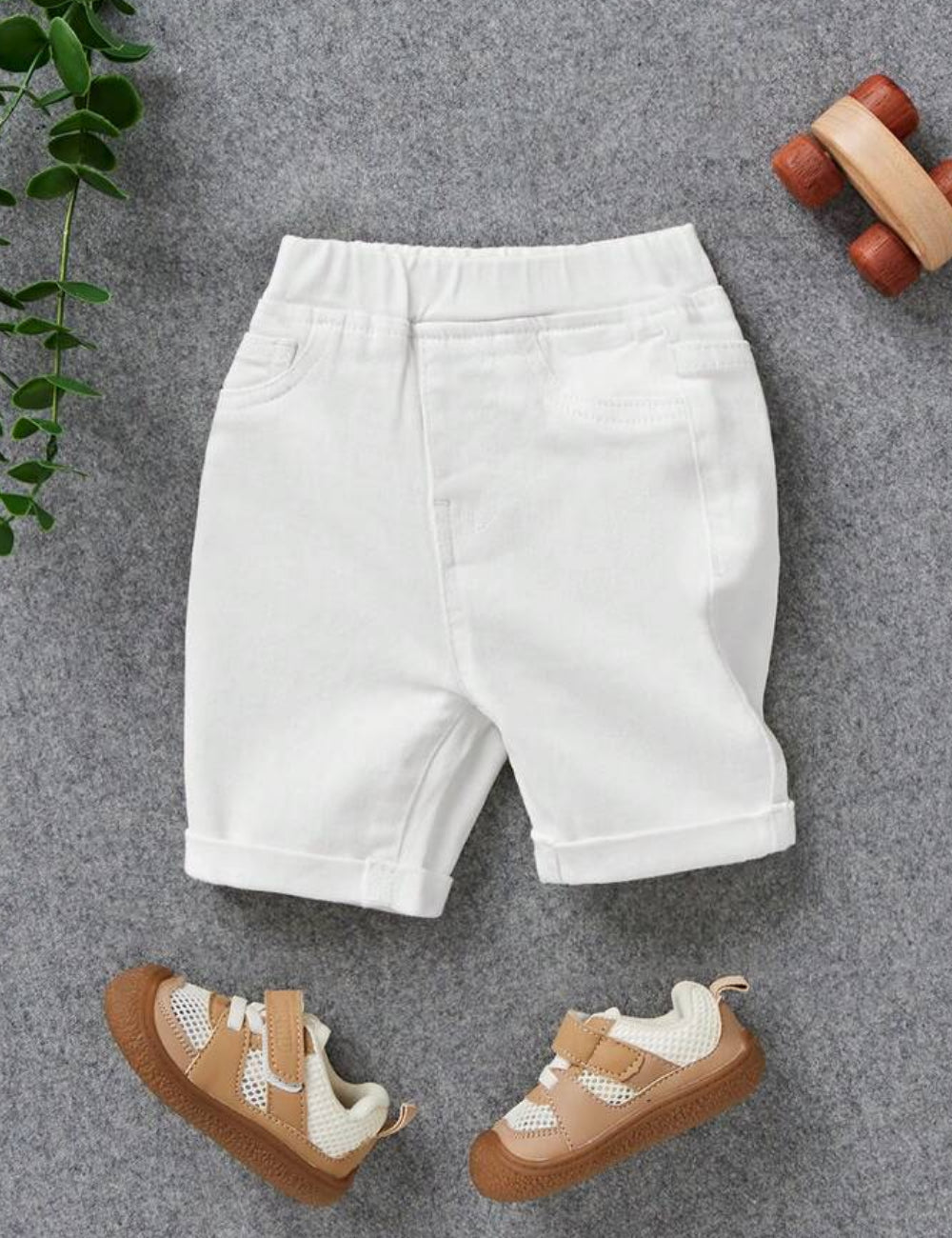 Jeans Shein, alb