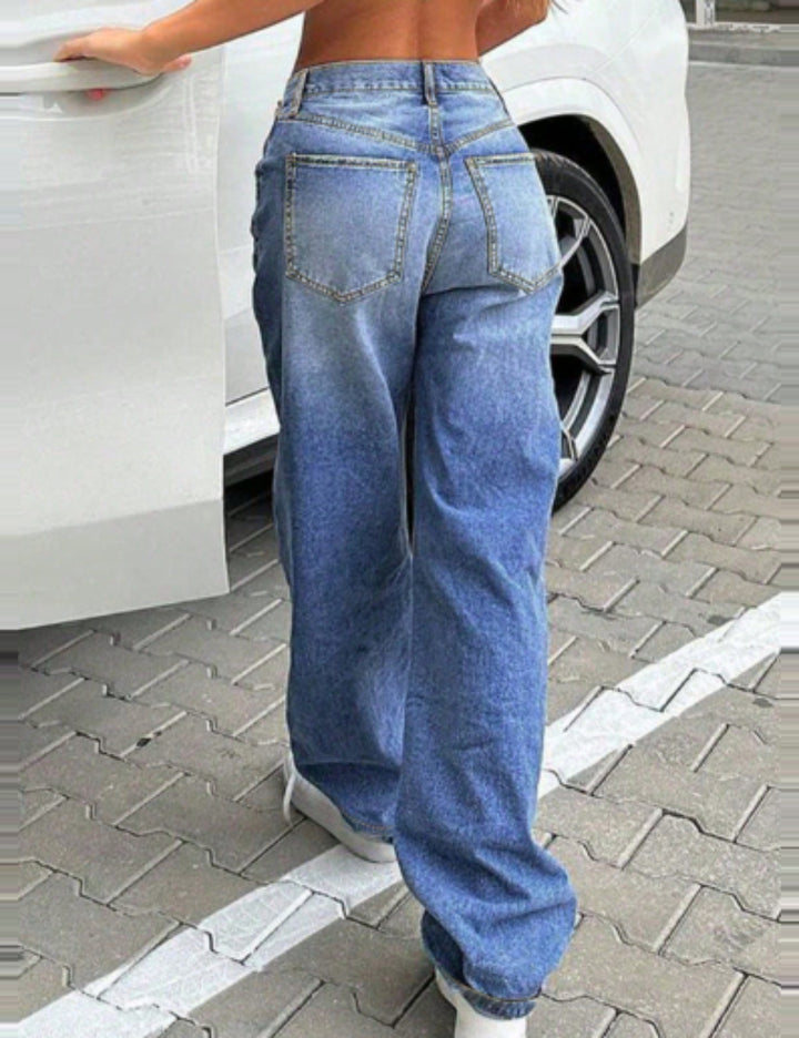 Shein farmernadrág, kék