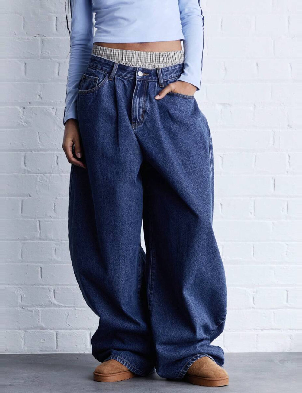 Jeans Shein, kék