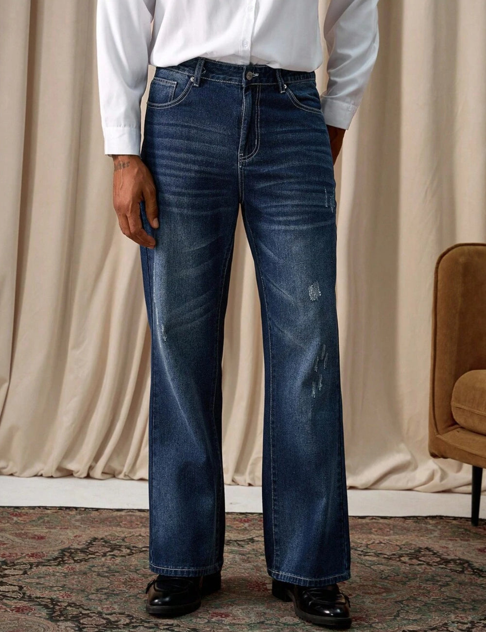 Shein MANFINITY Farmer, kék