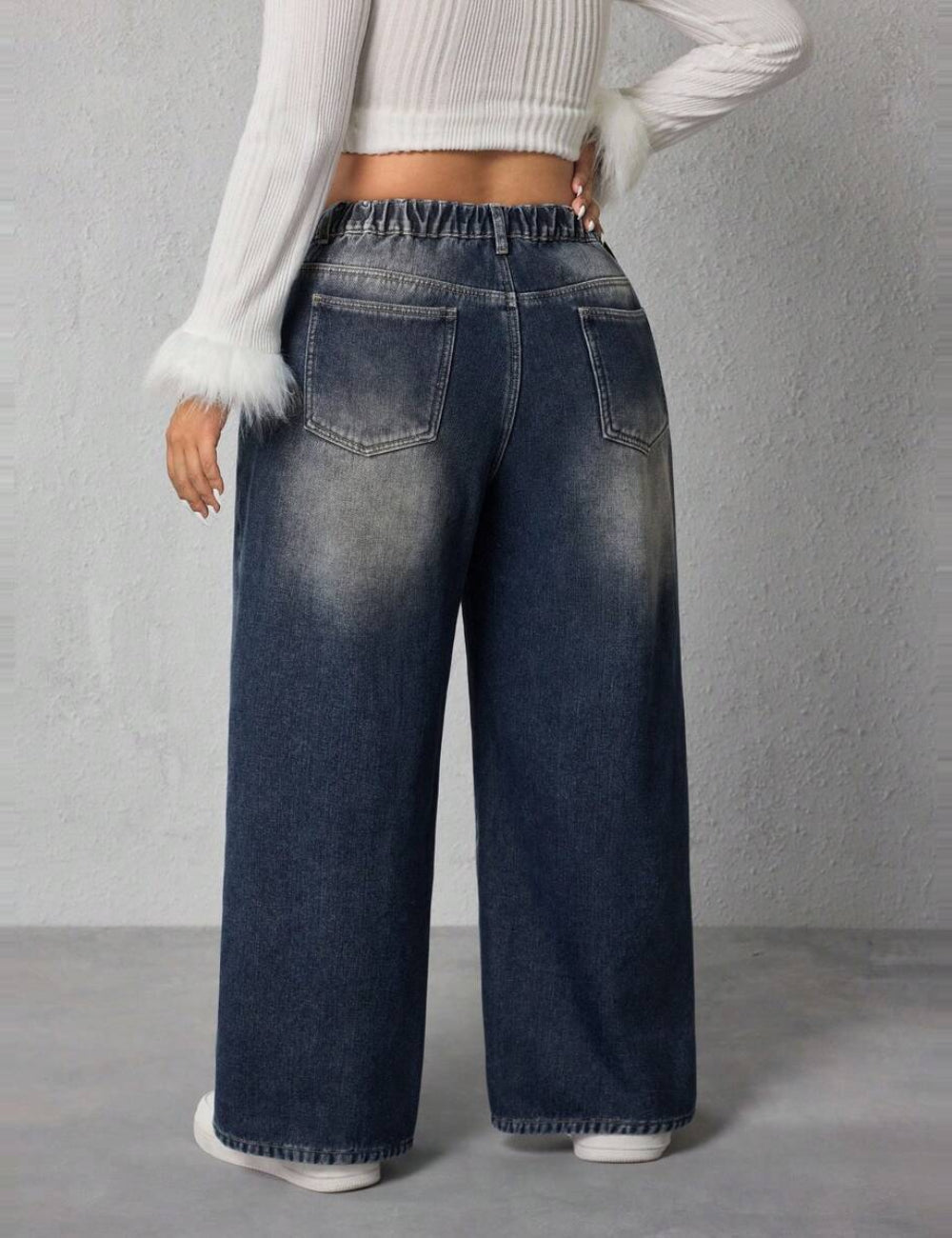 Jeans Shein, kék