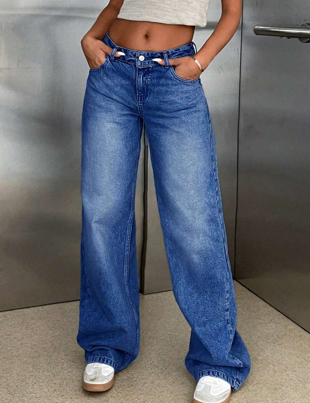 Shein farmer, kék