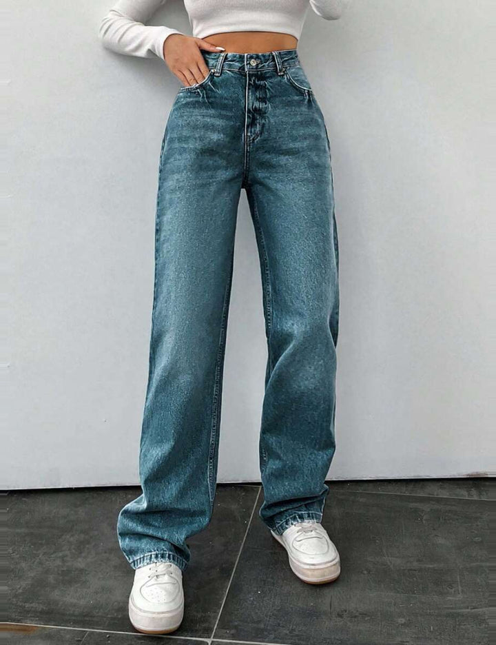 Shein farmernadrág, kék
