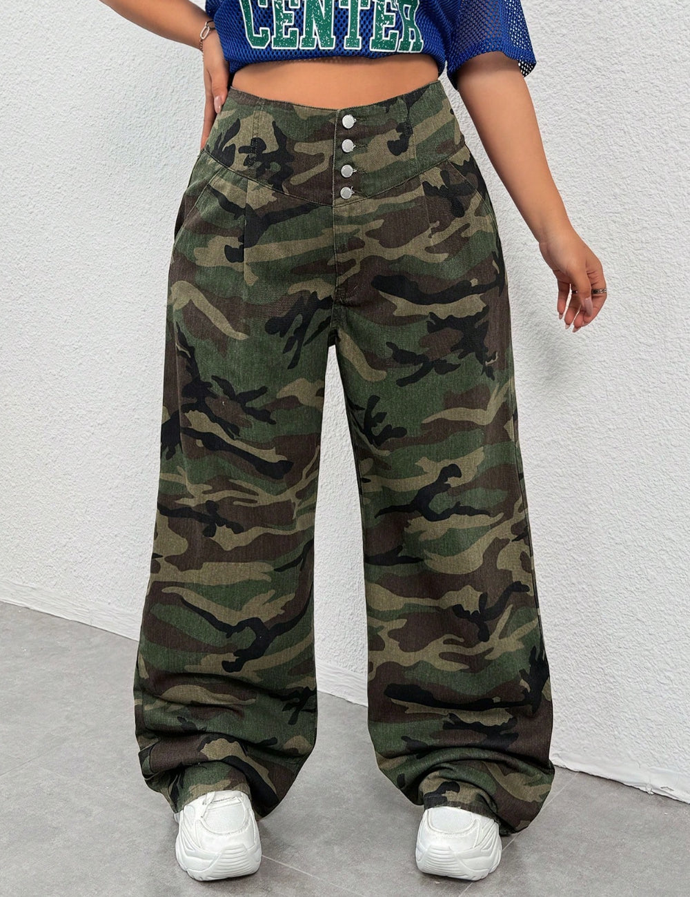 Jeans Shein Curve+, mix culori