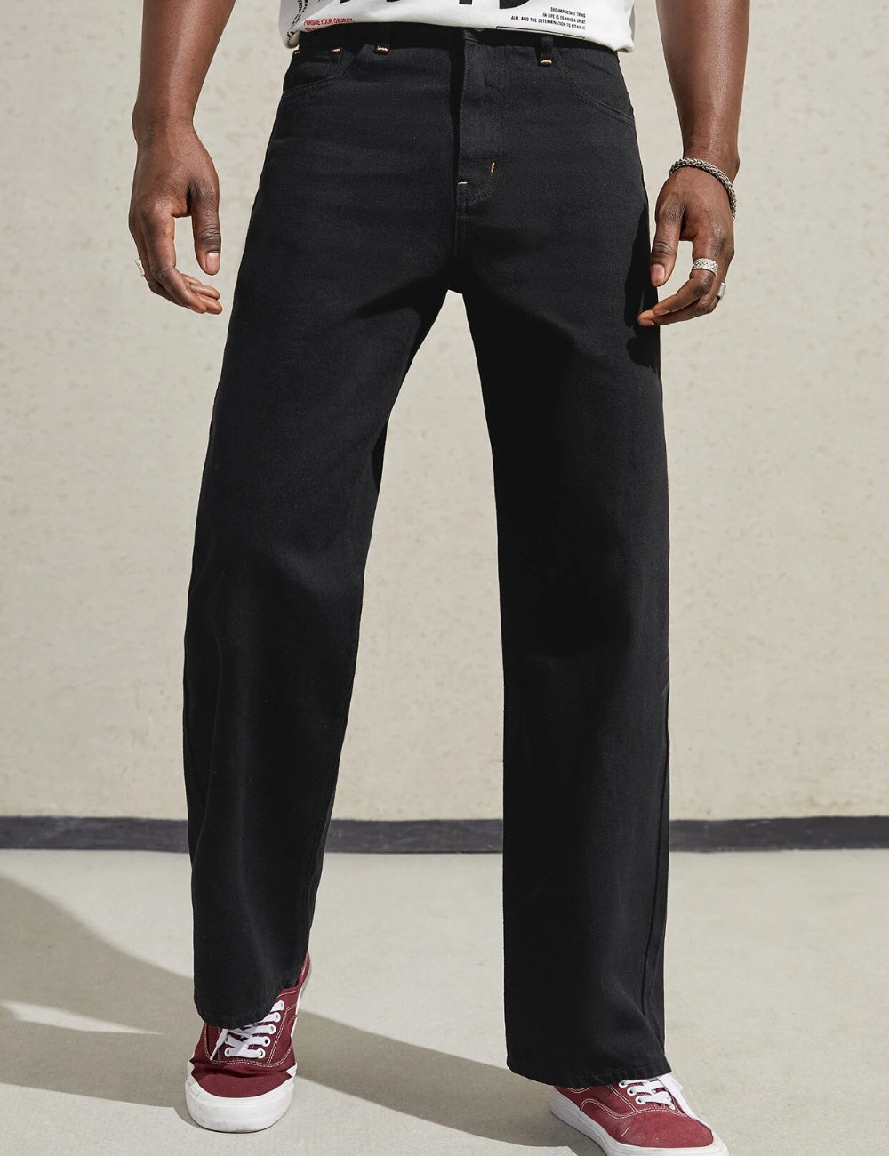 Blugi Shein, negru
