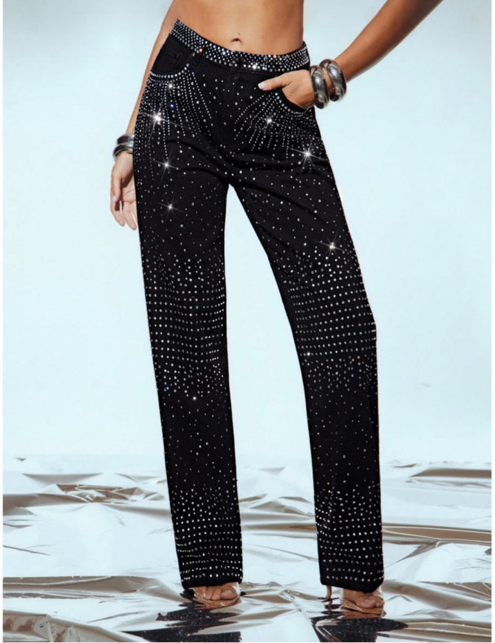 Jeans Shein, fekete