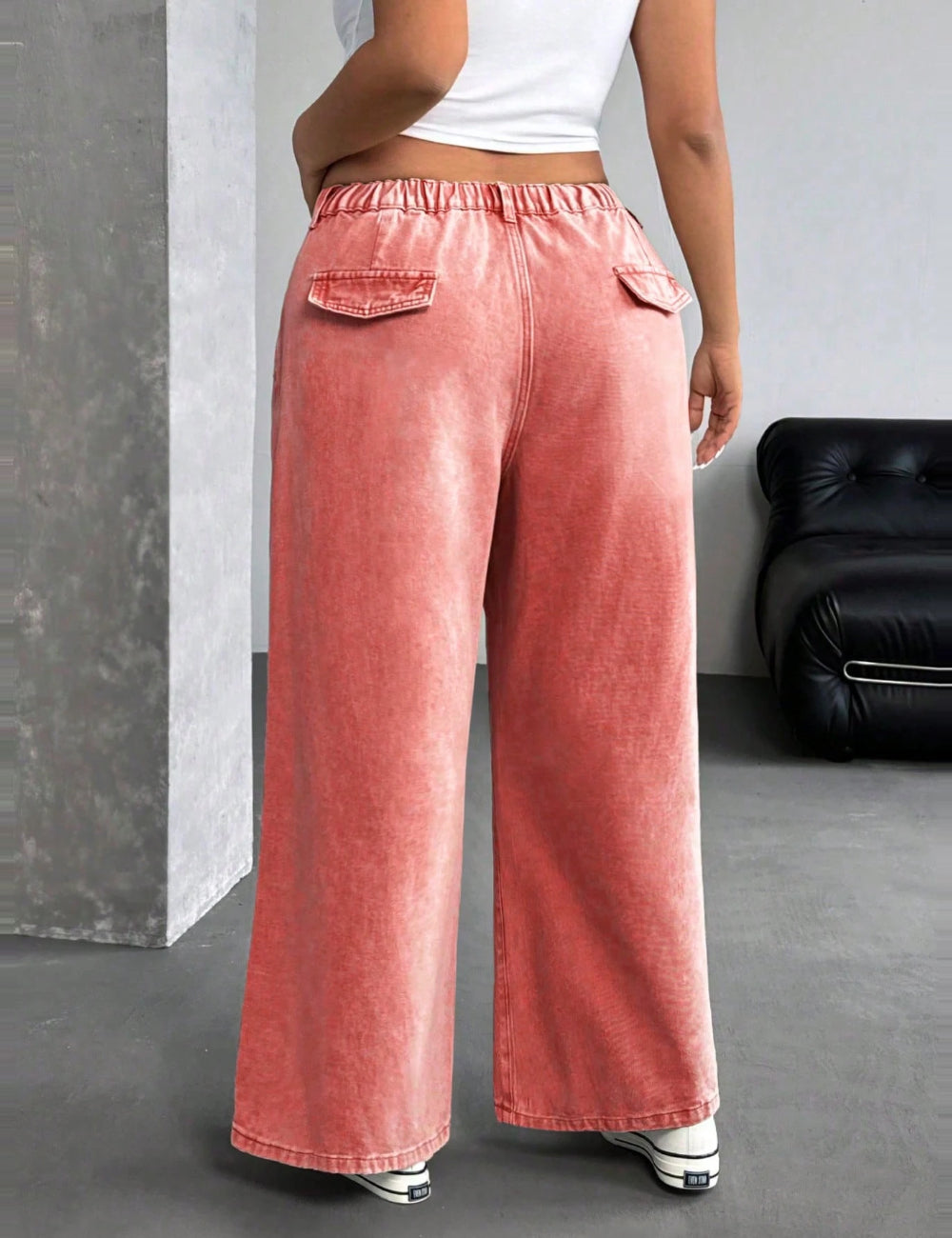 Shein Curve+ farmer, rózsaszín