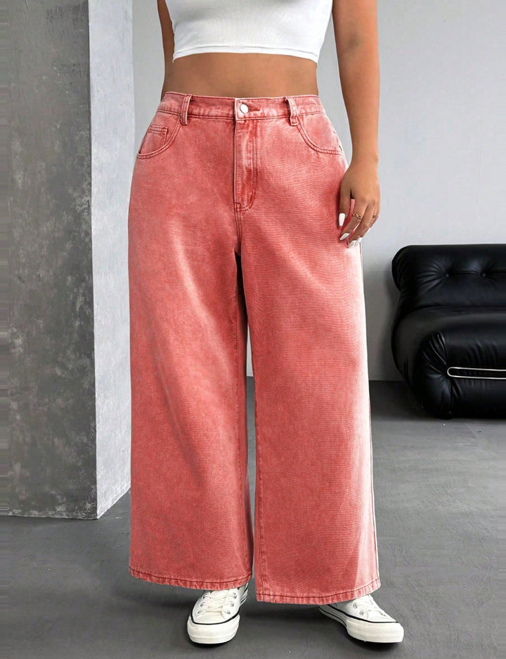 Shein Curve+ farmer, rózsaszín