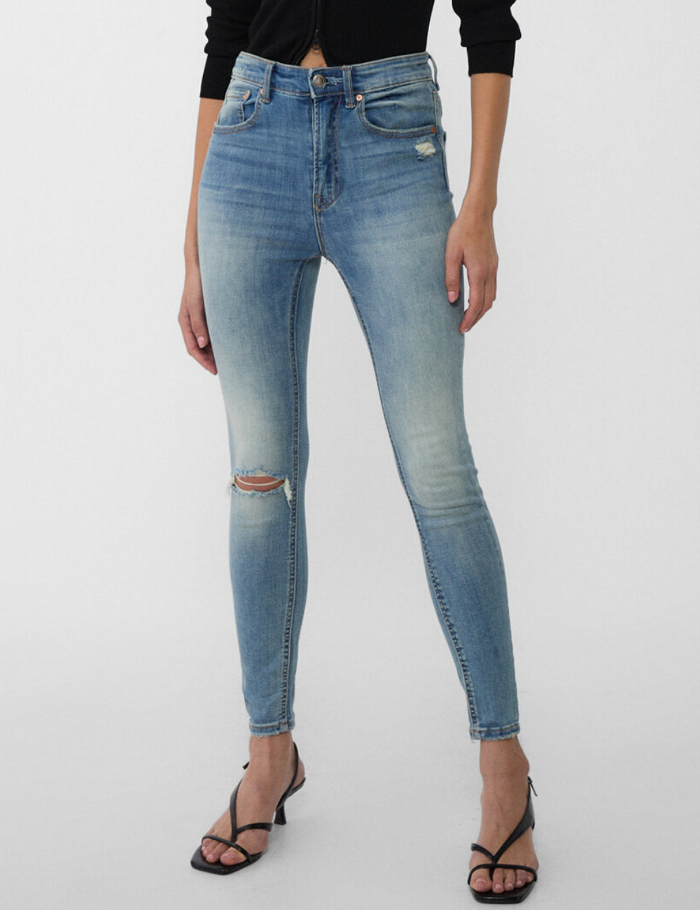 Stradivarius farmernadrág, kék