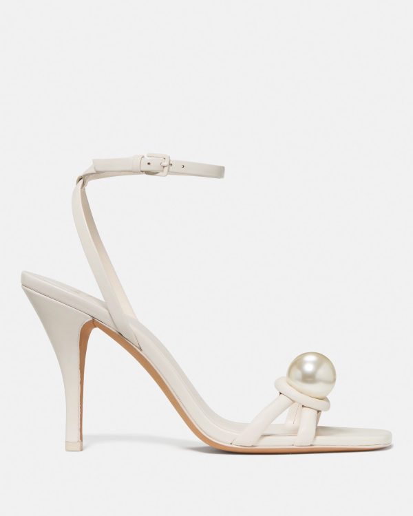 Magassarkú szandál KATE SPADE, fehér