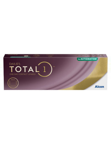 Kontaktlencsék Dailies Total 1, átlátszó