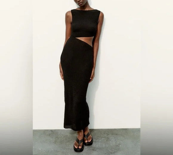 Rochie maxi ASOS, negru