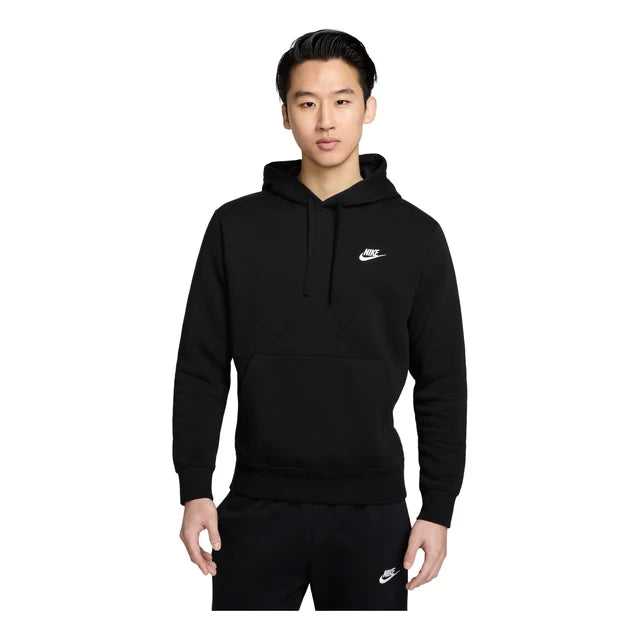 Kapucnis pulóver NIKE, fekete