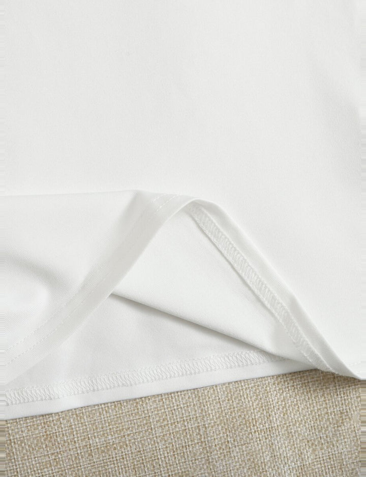 Shein top, white
