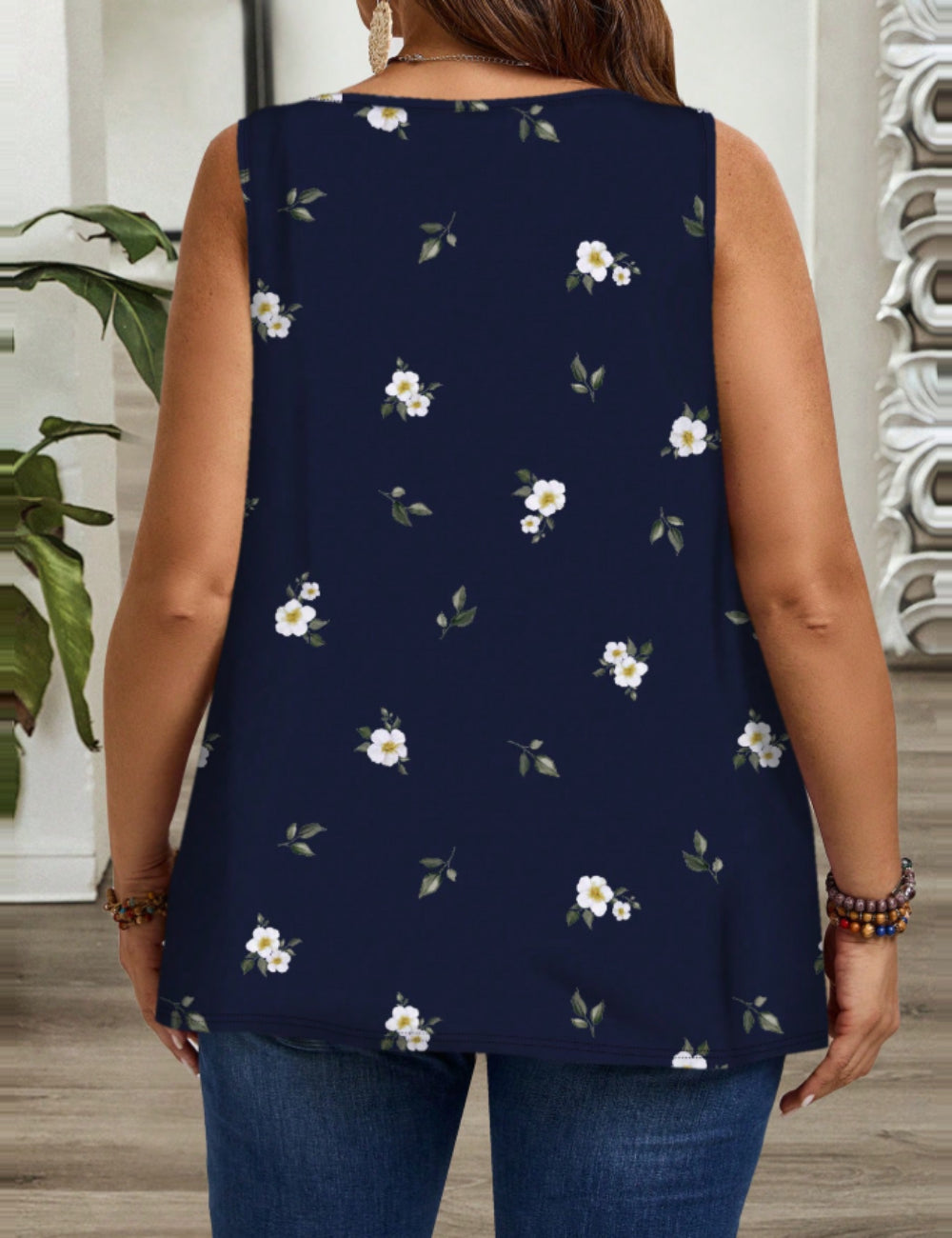 Shein Emery Rose Top, kék