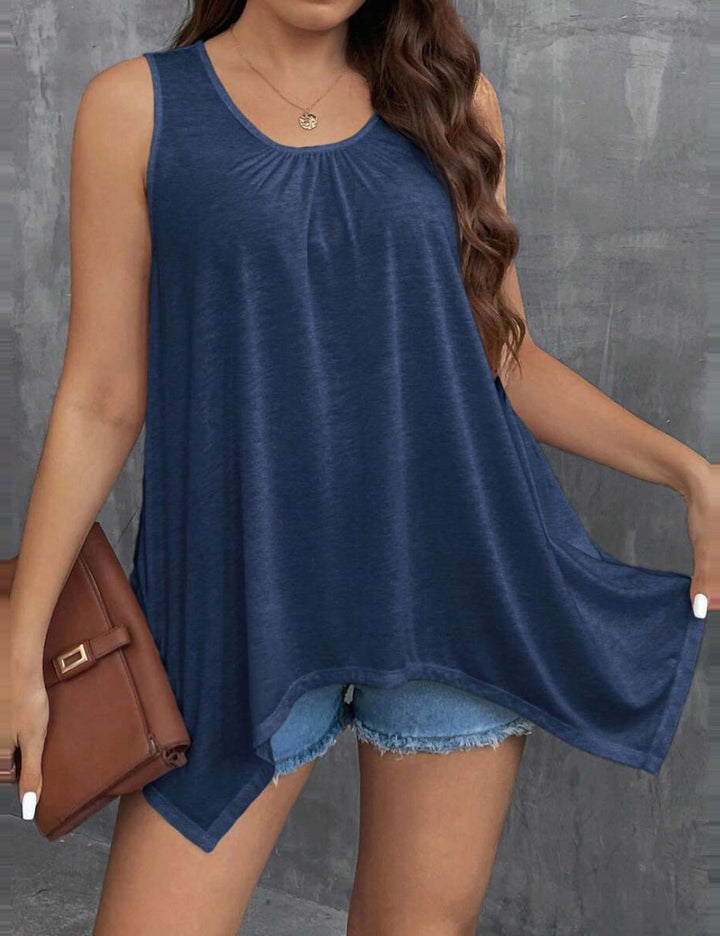 Shein top, kék