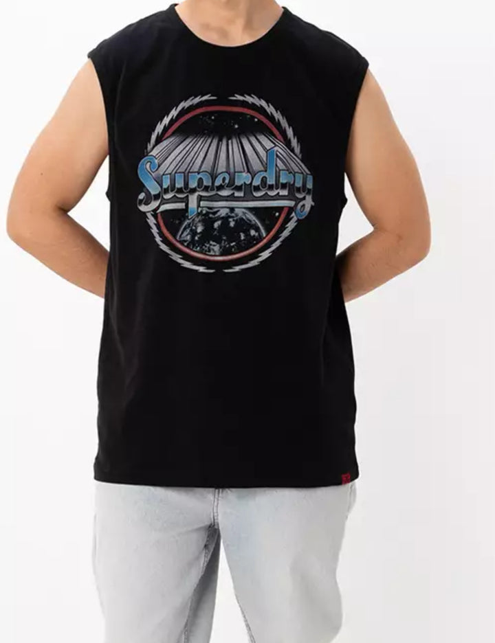 Superdry póló, sötétkék