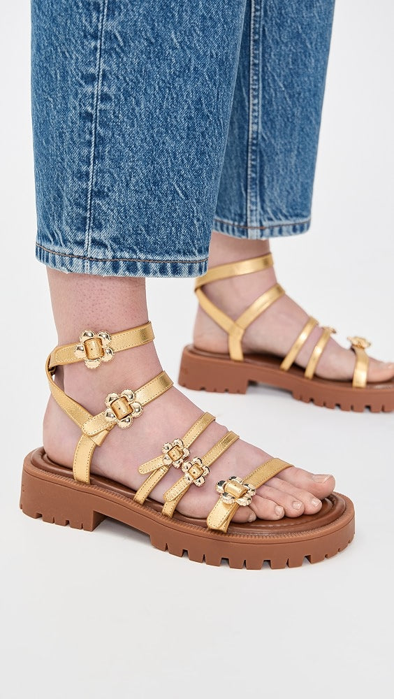 Szandál MARC JACOBS, arany