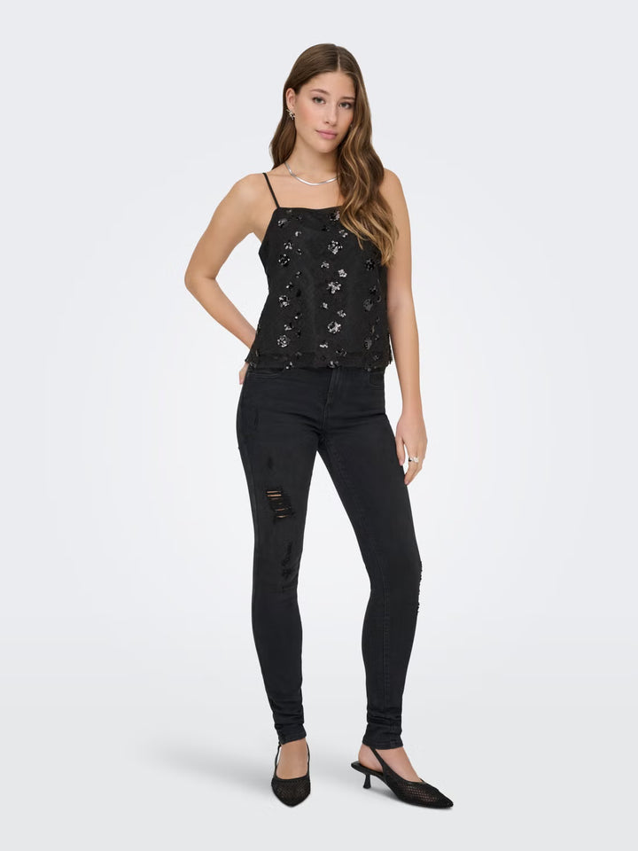 Top ONLY, negru