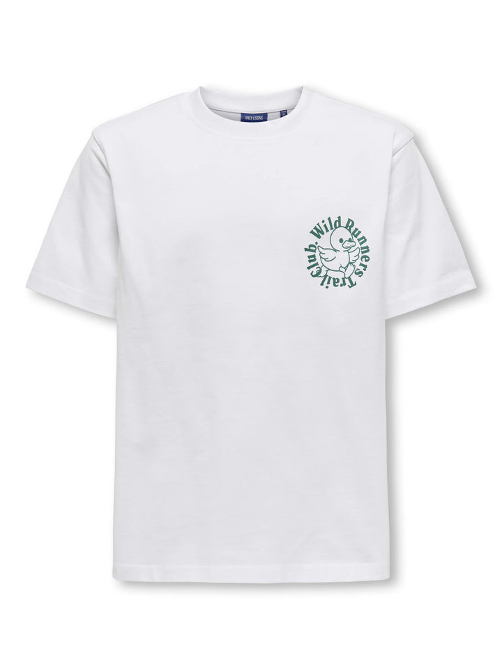 Tricou ONLY, alb