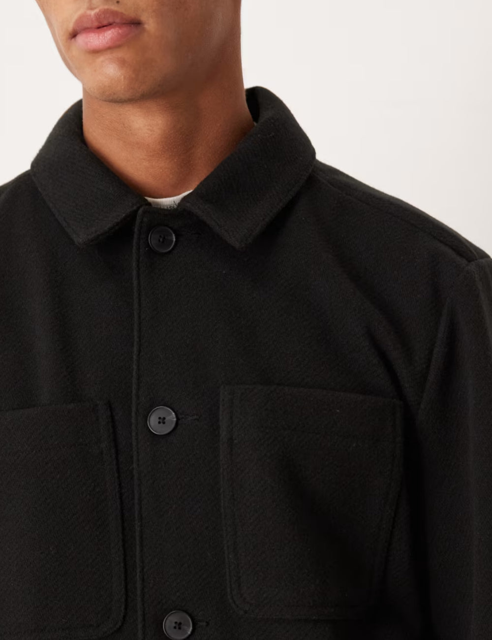 ASOS rövid kabát, fekete