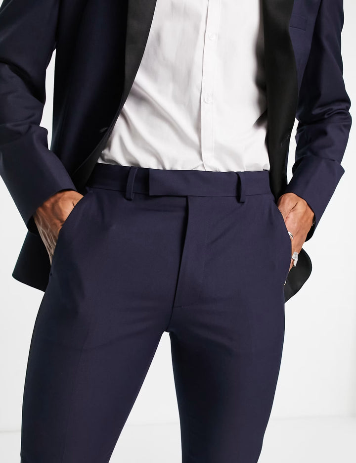 ASOS nadrág, sötétkék