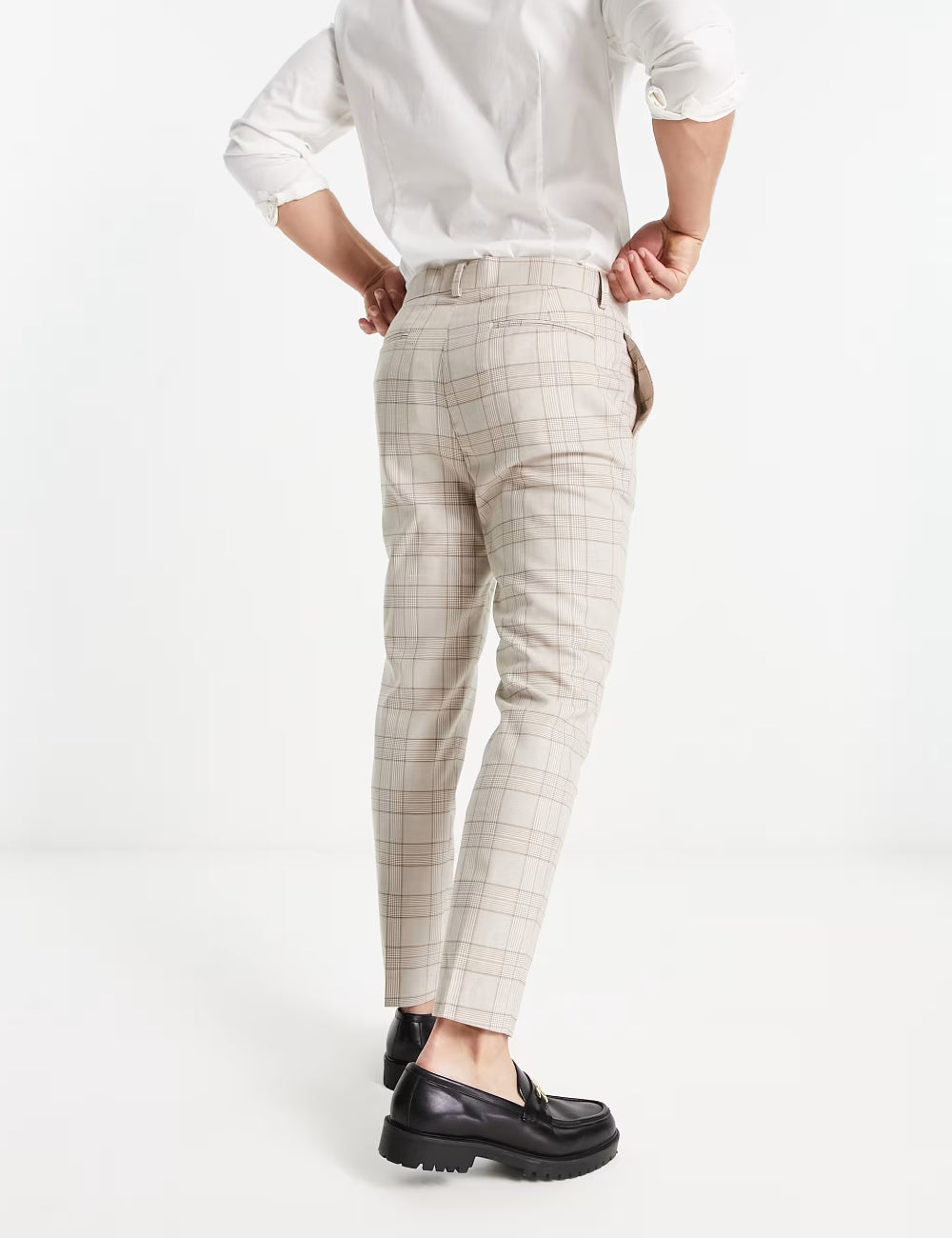 Pantaloni ASOS, crem