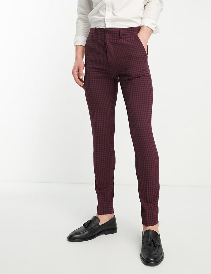ASOS nadrág, bordó