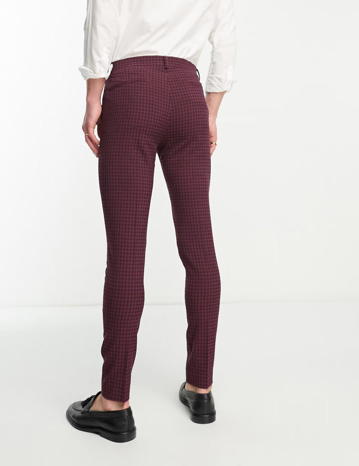 ASOS nadrág, bordó
