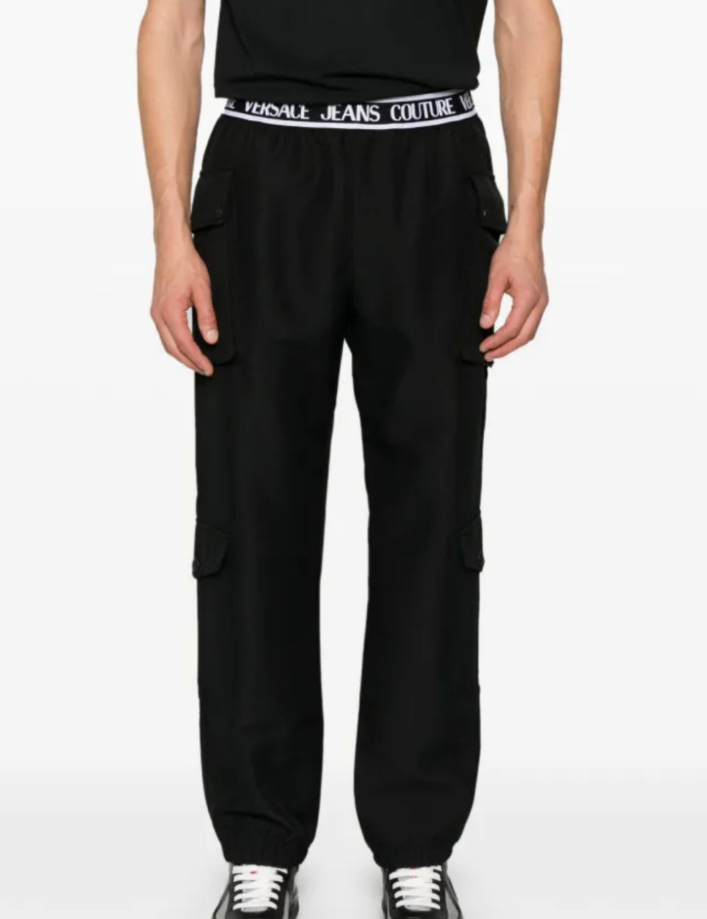VERSACE JEANS COUTURE cargo nadrág, fekete