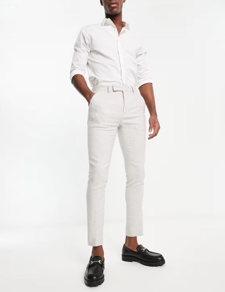 ASOS szürke öltönynadrág